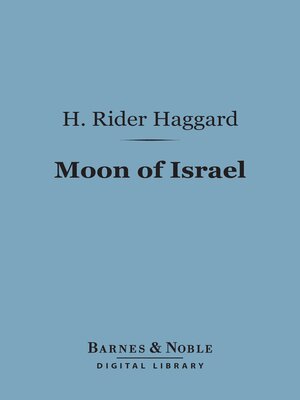 cover image of Moon of Israel (Barnes & Noble Digital Library)